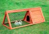 DIY rabbit cages: drawings, dimensions and photos